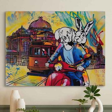 We Love Melbourne (Original Painting)