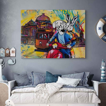 We Love Melbourne (Original Painting)