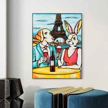 We Packed Our Dreams and Followed the Sun (Original Painting)