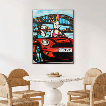 We Took the Long Way Just to Stay Together (Original Painting)