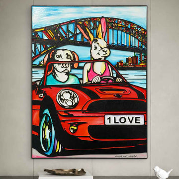 We Took the Long Way Just to Stay Together (Original Painting)