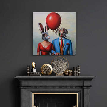 What Goes Up Must Stay Up (Original Painting)