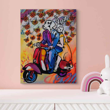 Wheels of Freedom (Original Painting)