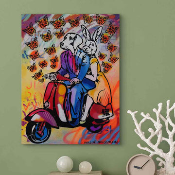 Wheels of Freedom (Original Painting)