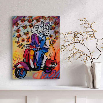 Wheels of Freedom (Original Painting)