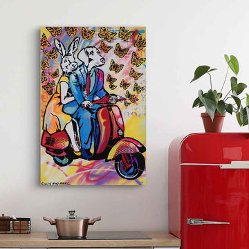 Wheels of Freedom (Original Painting)