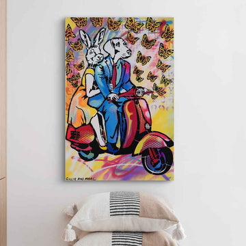 Wheels of Freedom (Original Painting)