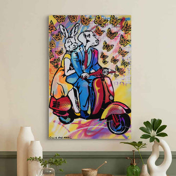 Wheels of Freedom (Original Painting)