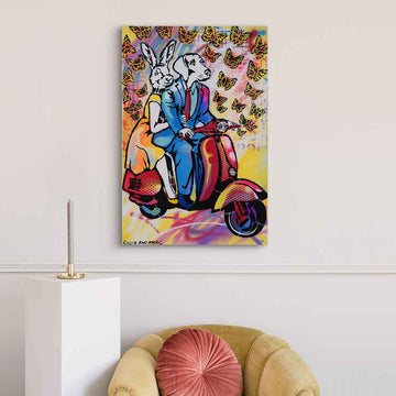 Wheels of Freedom (Original Painting)