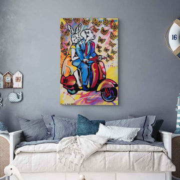 Wheels of Freedom (Original Painting)