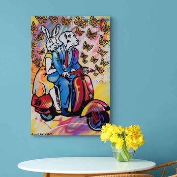 Wheels of Freedom (Original Painting)