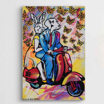 Wheels of Freedom (Original Painting)