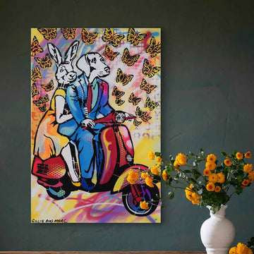 Wheels of Freedom (Original Painting)