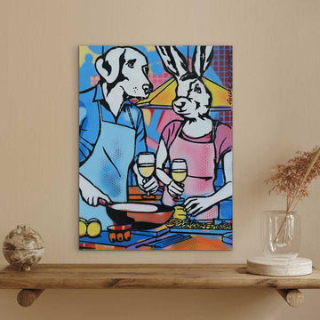 White Wine Drinkers (Original Painting)