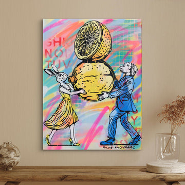 Who Loves Lemons (Original Painting)