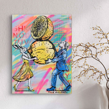 Who Loves Lemons (Original Painting)