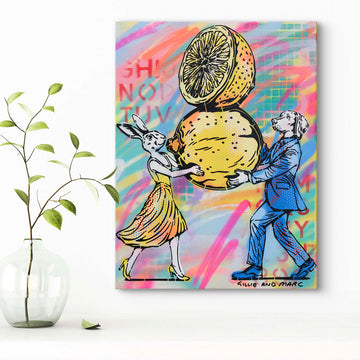 Who Loves Lemons (Original Painting)