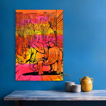 Wild City (Original Painting)
