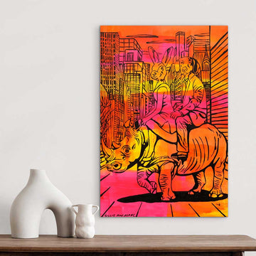 Wild City (Original Painting)