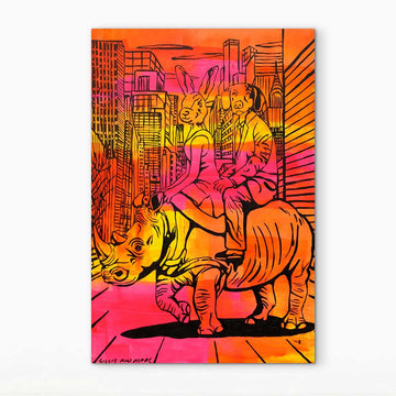 Wild City (Original Painting)