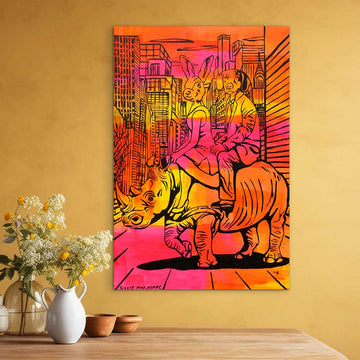 Wild City (Original Painting)
