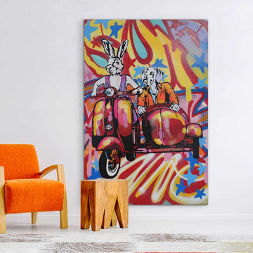 Wild Hearts Without Borders (Original Painting)