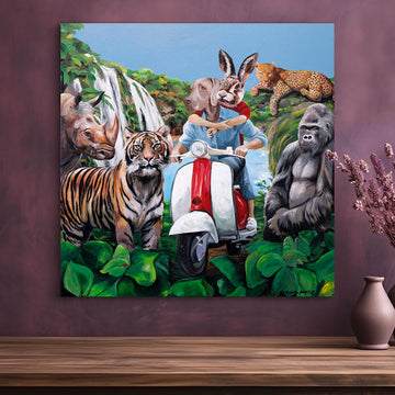 Wild, Wild Wild World (Original Painting)