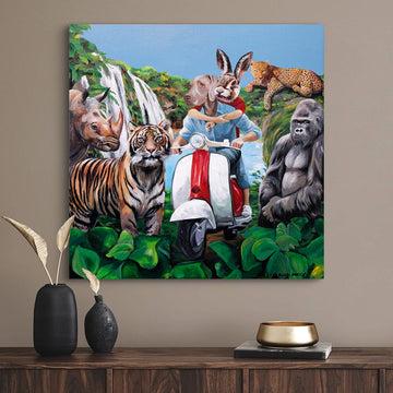 Wild, Wild Wild World (Original Painting)