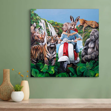 Wild, Wild Wild World (Original Painting)