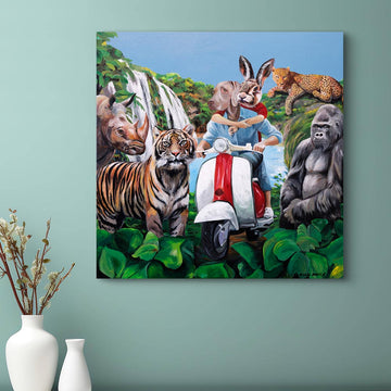 Wild, Wild Wild World (Original Painting)