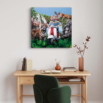 Wild, Wild Wild World (Original Painting)