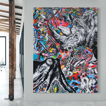 Wildlife is Heaven (Original Painting)