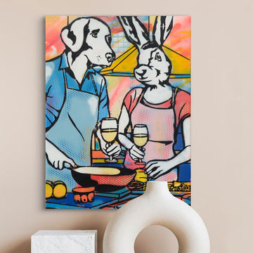 Wine Lovers (Original Painting)