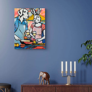 Wine Lovers (Original Painting)