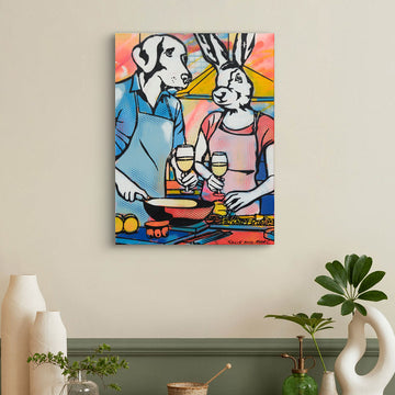 Wine Lovers (Original Painting)