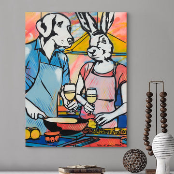 Wine Lovers (Original Painting)