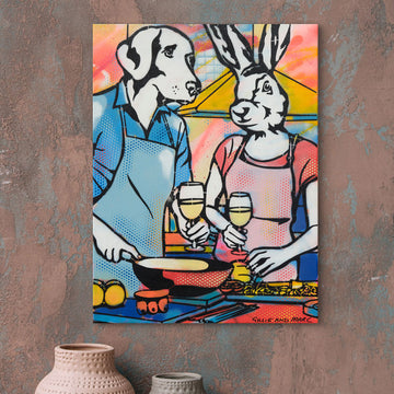 Wine Lovers (Original Painting)