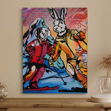 Winter Ski (Original Painting)