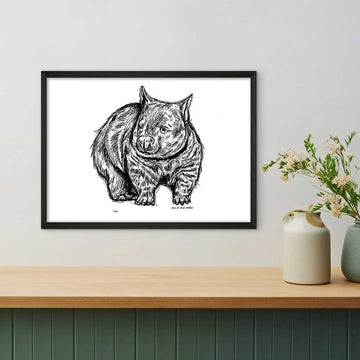 Wombat Forever (Giclee Canvas Print)