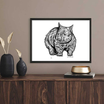 Wombat Forever (Giclee Canvas Print)