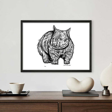Wombat Forever (Giclee Canvas Print)