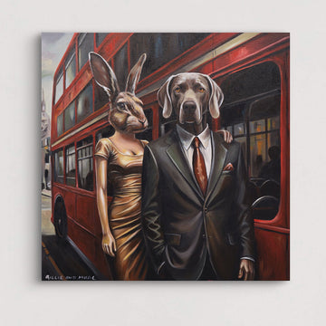 Work Friends (Original Painting)