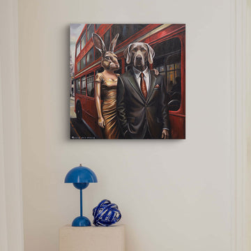 Work Friends (Original Painting)