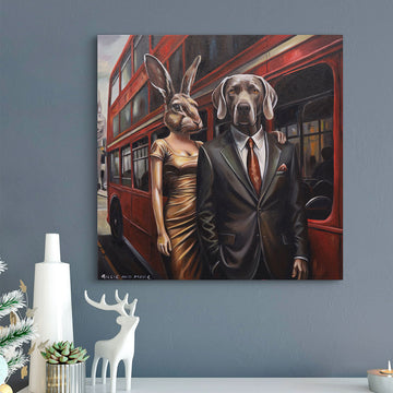 Work Friends (Original Painting)