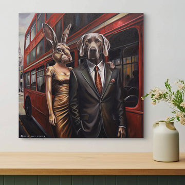 Work Friends (Original Painting)