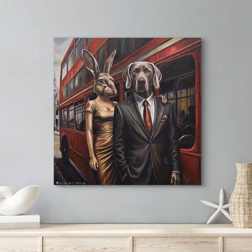 Work Friends (Original Painting)