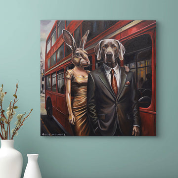 Work Friends (Original Painting)