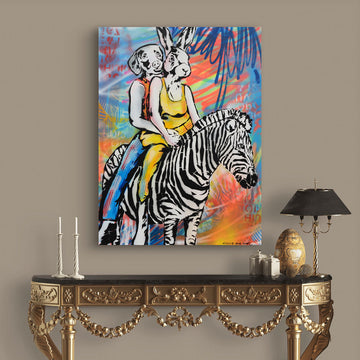 Zebra Crossing (Original Painting)