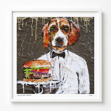 He's an Actor Waiting for His Call (Print)