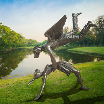 Angels Exist (Bronze Sculpture)